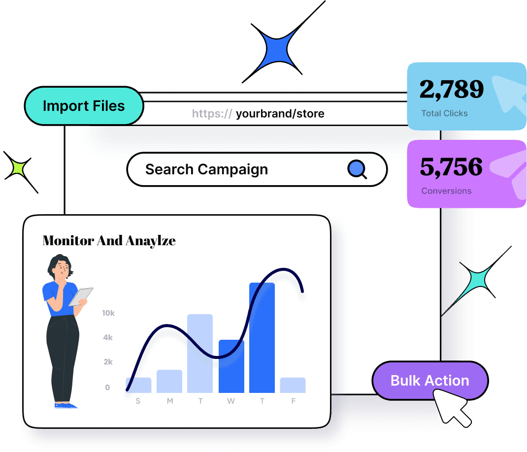 Manage multiple campaigns & clients with ease